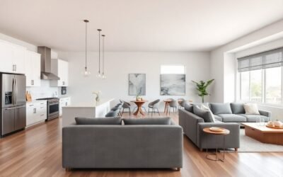 Cómo diseñar una cocina abierta al salón en tu reforma